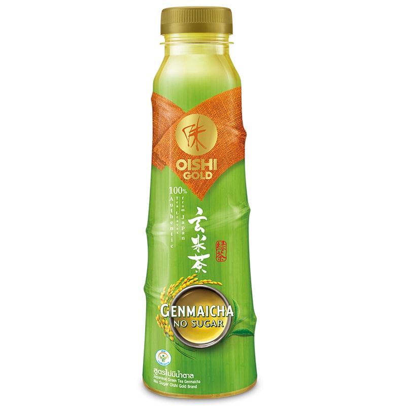 [ Free Delivery ]Oishi Gold Genmaicha Japanese Green Tea Drink No Sugar