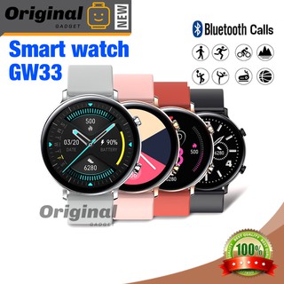 ภาพขนาดย่อของสินค้ามาใหม่ นาฬิกา รุ่น GW33 Smartwatch แจ้งเตือนสายโทรเข้า-ออก วัดความดันหัวใจ
