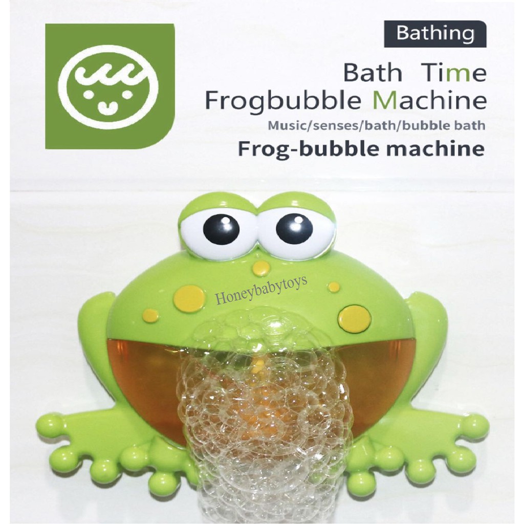 กบเป่าฟอง-bubble-frog-กบพ่นฟองของเล่นอาบน้ำ-กบเป่าฟอง-bubble-frog