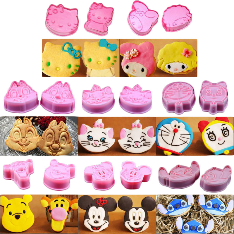 hello-kitty-mickey-mouse-doraemon-winne-pooh-อุปกรณ์เครื่องมือสําหรับใช้ทําคุ้กกี้