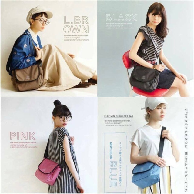 ของแท้-new-stock-ariival-anello-flap-mini-shoulder-bag