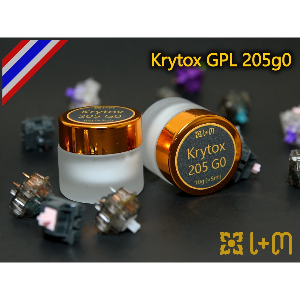 ภาพหน้าปกสินค้าKrytox 205G0 & 205G2 for Lubing Mechanical Keyboard Switch by L+M Keyboard จากร้าน lmkeyboard บน Shopee
