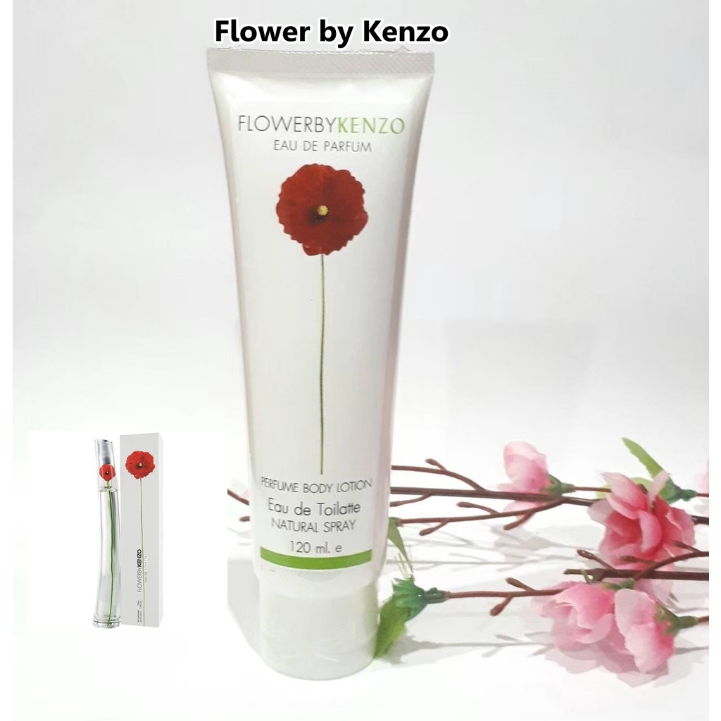 โลชั่นน้ำหอมกลิ่นเทียบแบรนด์เนม-120ml-กลิ่น-kenzo-flower