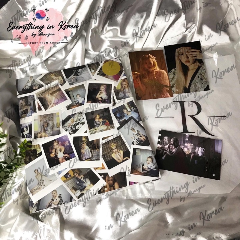 ที่นี้ที่เดียว-ของแถมครบ-พร้อมส่ง-rose-ros-r-photobook-พร้อมกระเป๋า-limited-version-1-from-yg-clear-bag