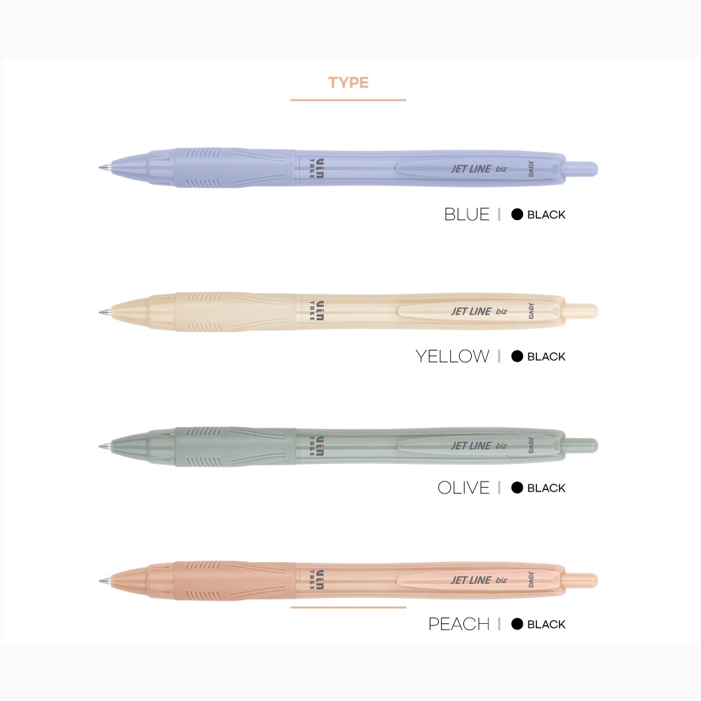 ปากกาลูกลื่น Java Jet Line BIZ Vintage ขนาด 0.7 มม. | Shopee Thailand