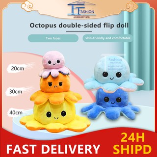 ภาพหน้าปกสินค้า20 ซม. -40 ซม.ตุ๊กตาปลาหมึก Reversible Flip octopus พลิกกลับด้านปลาหมึก ของขวัญเด็ก Children Gifts ตุ๊กตาสัตว์น่ารักDoll ที่เกี่ยวข้อง