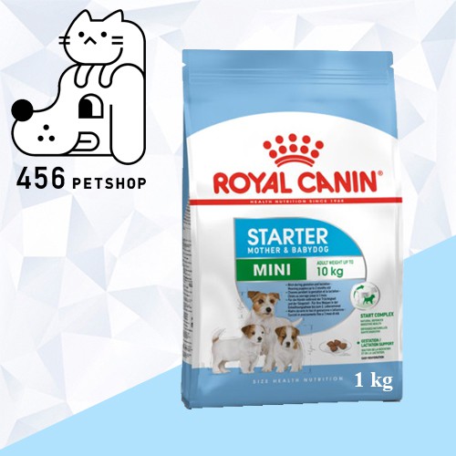 ex-11-2023-royal-canin-1kg-mini-starter-โรยัลคานิน-อาหารสุนัขพันธุ์เล็ก-สูตรแม่สุนัขตั้งท้อง-ลูกสุนัขหย่านม