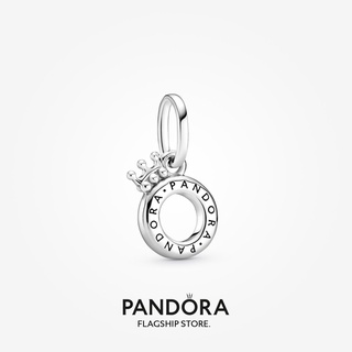 Pandora จี้รูปมงกุฎ เปิดกลาง ของขวัญวันเกิด สําหรับสุภาพสตรี p825