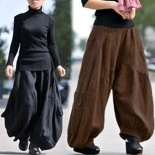 ภาพหน้าปกสินค้าZANZEA กางเกงขายาวลำลองสำหรับสตรี ขากว้าง ที่เกี่ยวข้อง