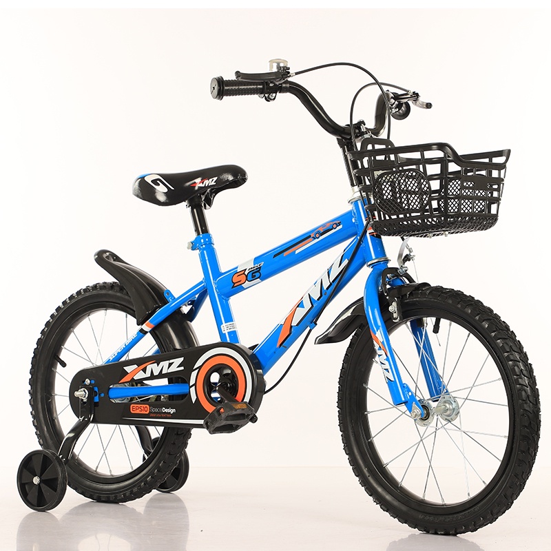 ภาพหน้าปกสินค้าจักรยานเด็ก16นิ้ว (S6) เหล็ก ยางเติมลม มีตะกร้า เหมาะกับเด็ก3-6ขวบ