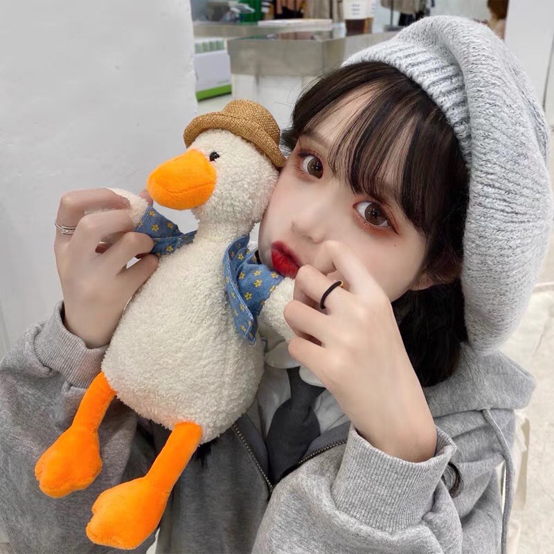 b-saturn323-ของเล่นตุ๊กตาเป็ดพูดได้-พร้อมหมวกฟางน่ารัก-ถอดออกได้-สําหรับเด็ก