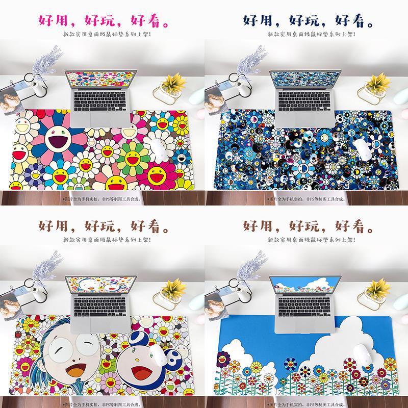 แผ่นรองเม้าส์-ลายน่ารัก-แผ่นใหญ่-กันลื่น-ทนทานแผ่นรองเมาส์-mouse-pad