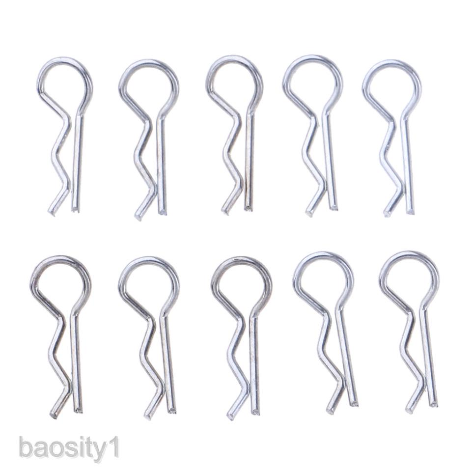 10 Pieces RC Car Body Clip R-Pins for WLtoys K969 K979 K989 K999 P929 P939