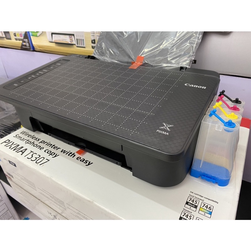 Canon TS307 พร้อมแทงค์-น้ำหมึก ปริ้นงานผ่านมือถือ สำหรับปริ้นงานอย่าง ...
