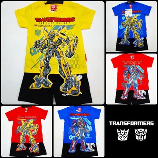 ชุดเด็ก เสื้อยืด+กางเกง ทรานส์ฟอร์เมอร์ส Transformers (ลิขสิทธิ์)