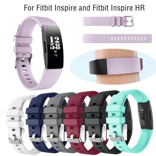 สินค้า สายนาฬิกาข้อมือซิลิโคน สําหรับออกกําลังกาย สำหรับ Fitbit Inspire / Inspire HR