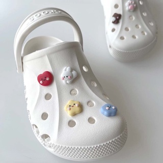 สินค้า [Shoe Charm] Smile Mini Cham (5 แบบ) ปุ่มรองเท้า Croc Charms น่ารัก เครื่องประดับตกแต่งรองเท้า Charm Crocs Jibbitz รองเท้า Diy Charms รองเท้าผ้าใบ