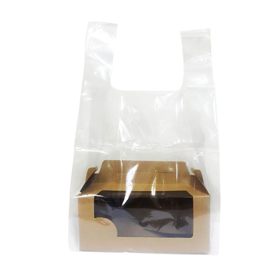ภาพสินค้าถุงพลาสติกหูหิ้วไฮโซ พีพี PP 12x20 ตรามะลิใหม่ (500กรัม/แพ็ค) จากร้าน mpacmplast บน Shopee ภาพที่ 2