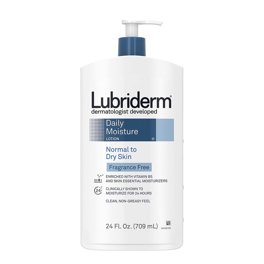 โลชั่นผิวธรรม-ผิวแห้ง-lubriderm-daily-moisture-lotion709มล-177ml-ราคาต่อ1ชิ้น