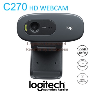 ภาพหน้าปกสินค้าLogitech C270 HD Webcam กล้องเว็บแคม ของแท้ ประกันศูนย์ 2ปี ที่เกี่ยวข้อง
