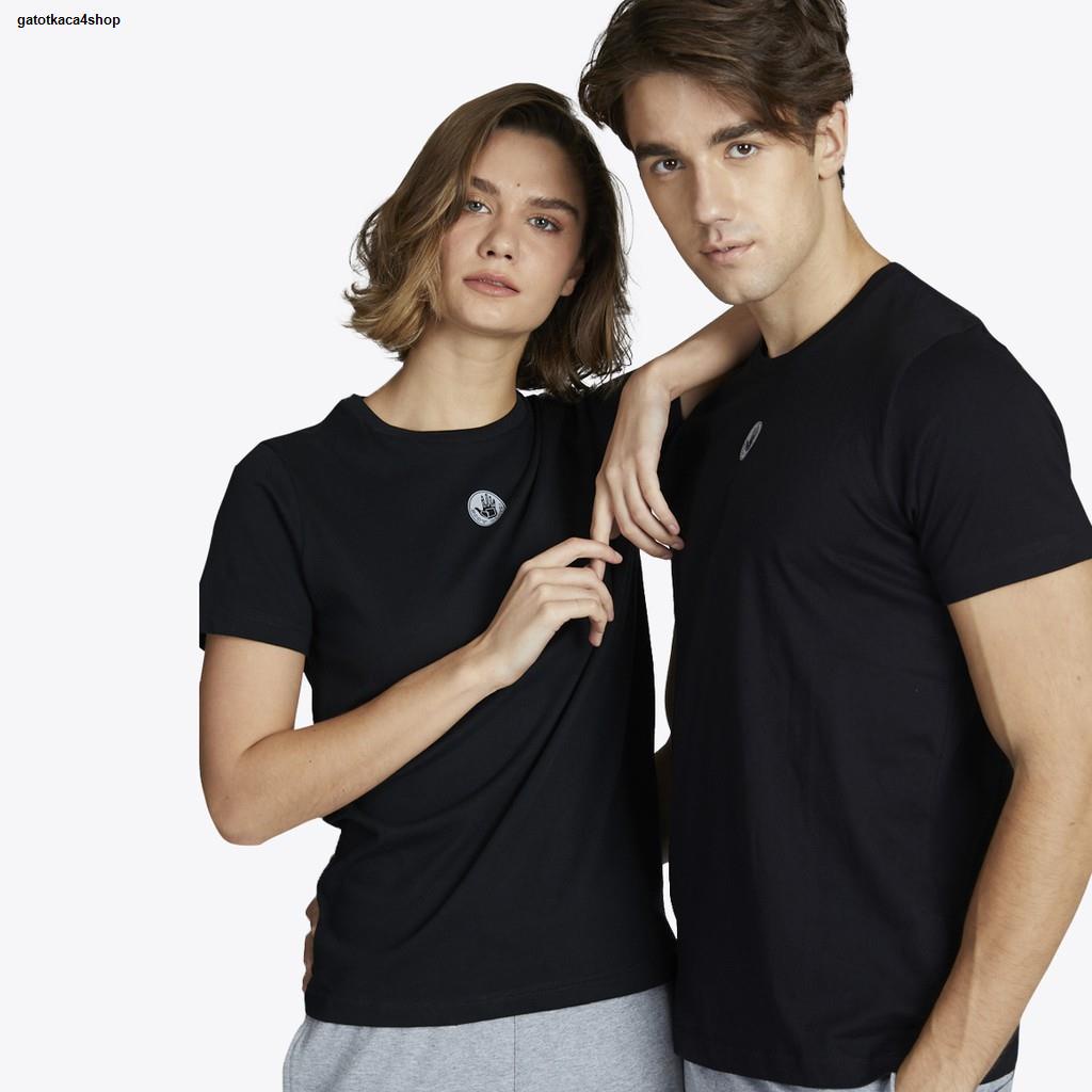 ในสต็อกส่งจากกรุงเทพฯbody-glove-unisex-basic-cotton-t-shirt-เสื้อยืด-รวมสี