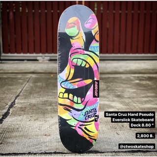 Santa Cruz Hand Pseudo Everslick Skateboard Deck 8.8”
