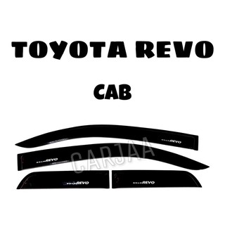 คิ้ว/กันสาดรถยนต์ รีโว่ (แค็บ/4 ประตู) Toyota Revo
