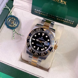 นาฬิกา ROLEX GMT master ll top Swiss โรงงาน Ew ใส่สลับแท้