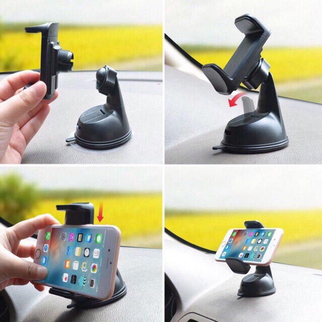 ที่ยึดจับมือถือในรถยนต์-car-holder-mobile-silicone-sucker-cup