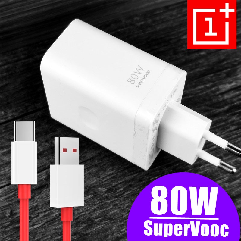 OnePlus 10 Pro Charger 80W Original SuperVooc Adapter Warp Fast Charge