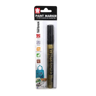 ปากกาเพ้นท์ ขนาด 2 มม. สีทอง รังสรรค์ผลงานของคุณให้สวยงามด้วยปากกาเพนต์จาก SAKURA สีทอง ชนิดแท่ง ผลิตจากพลาสติกคุณภาพดีท