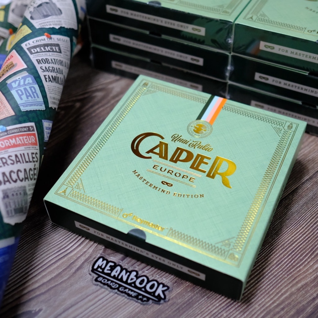 Caper Europe Mastermind "Limited" Edition + Playmat Board Game