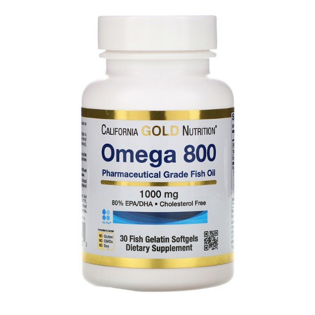 ภาพหน้าปกสินค้าOmega800 บำรุงสมองเข้มข้น Omega 800 Fish Oil