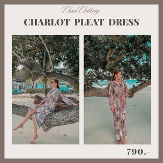 Charlot Pleat Maxidress 🔥ลดจาก 10% จาก 790 เหลือ 711 บาท🔥