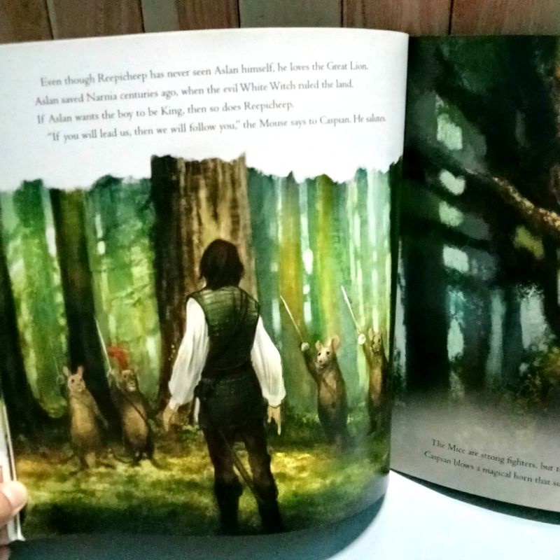 หนังสือปกอ่อน-nania-prince-caspian-the-tail-of-reepicheep-มือสอง