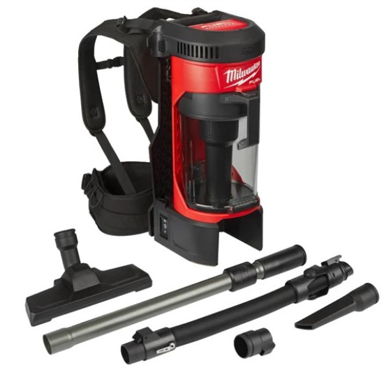 milwaukee-m18-fuel-เครื่องดูดฝุ่นสะพายหลังไร้สาย-รุ่นm18-fbpv-0g0