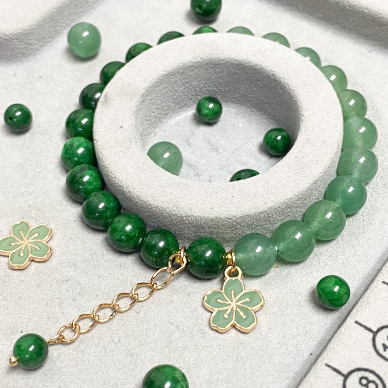 กำไลหินหยกจักรพรรดิ์-amp-green-aventurine
