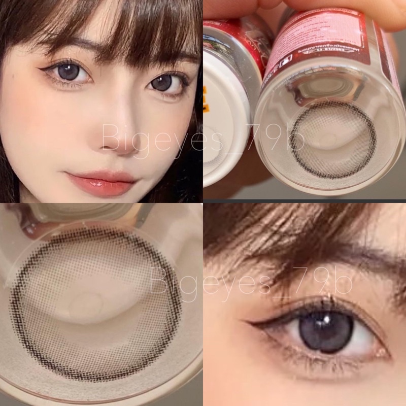 gray-ขนาดมินิ-mini-คอนแทคเลนส์มินิ-สีเทาเข้ม-wink-lens-กรองแสง-uv-จดทะเบียนถูกต้อง