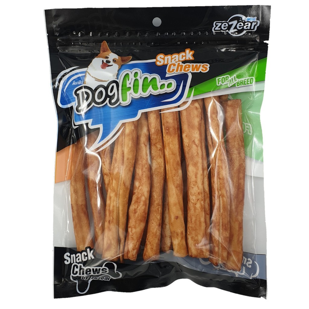 Dogfin ขนมสุนัข หนังเคลือบตับ | Shopee Thailand