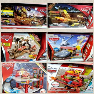 เซตรถคาร์ cars playset พร้อมรางมีหลายรุ่น