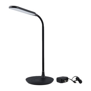 Reading lamp DESK LAMP LED BEC DER-511U/BK 6W ABS MODERN BLACK The lamp Light bulb โคมไฟอ่านหนังสือ ไฟอ่านหนังสือ LED BE