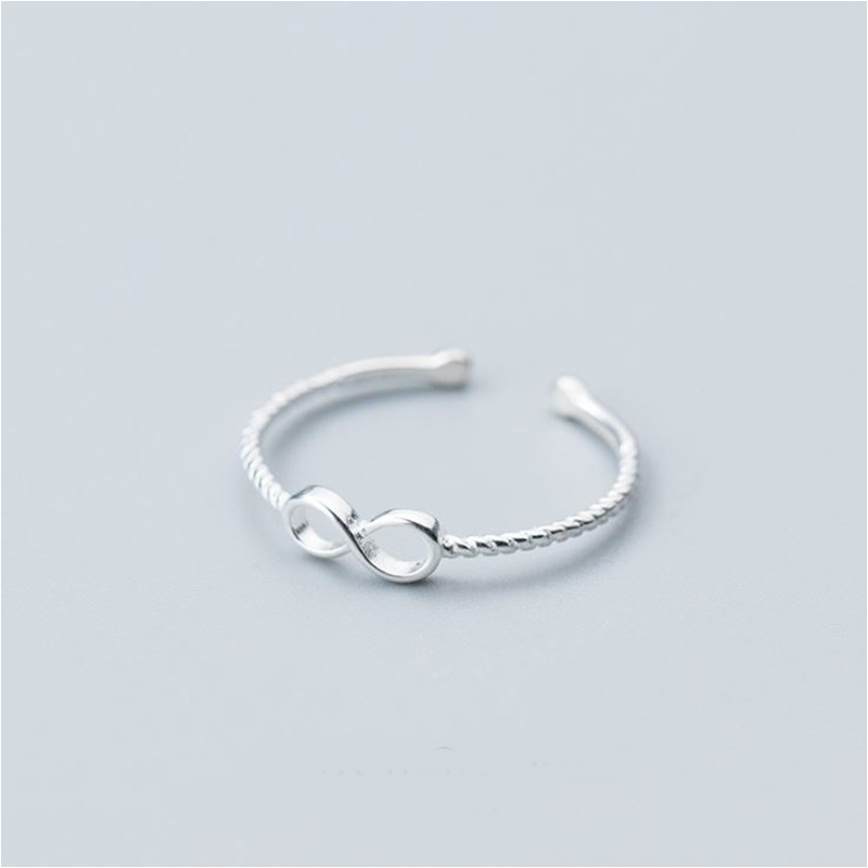 s925-infinity-ring-แหวนเงินแท้-ใส่สบาย-เป็นมิตรกับผิว-สามารถปรับขนาดได้