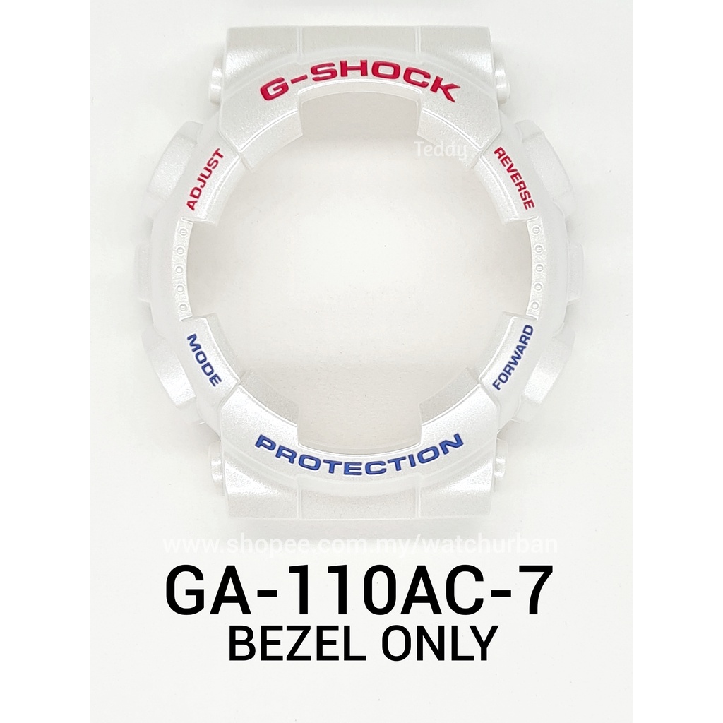 Per Casio G-SHOCK GA-110 100 120 140 Cassa Del Cinturino Dell'orologio Impermeabile In Acciaio Inossidabile Solido Cinturino In Argento Dorato Nero - Foto 11