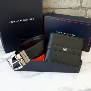 !!! New Arrival!!  Tommy Hilfiger Set กระเป๋าสตางค์ +เข็มขัด