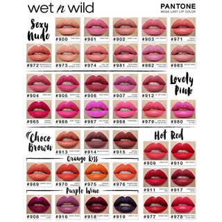 สินค้า แท้ 💯%wet n wild megalast lipstick (แพคเจเมกา) 2