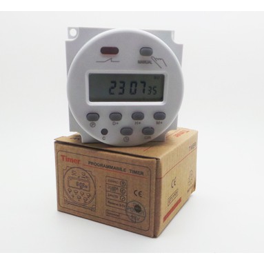 เครื่องตั้งเวลาดิจิตอล-17-on-off-timer-12v-ตัวตั้งเวลา-รายวัน-รายสัปดาห์-มีแบตเตอรี่-lithium-และรีเลย์ในตัว