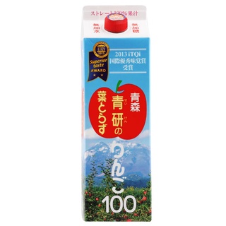 [พร้อมส่ง] Aomori Japanese Apple Juice 1000ml น้ำแอปเปิ้ลจากจังหวัดอาโอโมริ 1000 มิลลิลิตร