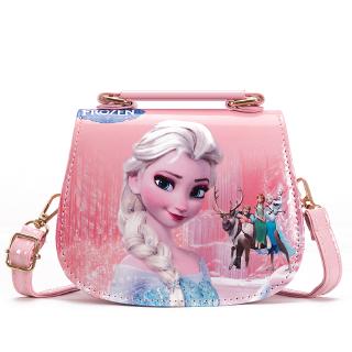 ภาพขนาดย่อของภาพหน้าปกสินค้ากระเป๋าเด็ก เจ้าหญิง Elsa กระเป๋าสะพายเด็ก กระเป๋าเด็กผู้หญิง จากร้าน passionone918 บน Shopee