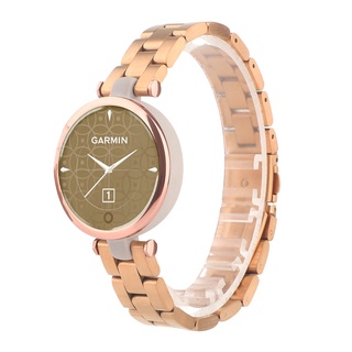 สําหรับ Garmin Lily สายนาฬิกาข้อมือสมาร์ทวอทช์ สเตนเลส ฟิตเนส กีฬา สายนาฬิกาข้อมือ อุปกรณ์เสริมทดแทน Garmin Lily ฟิล์มป้องกัน