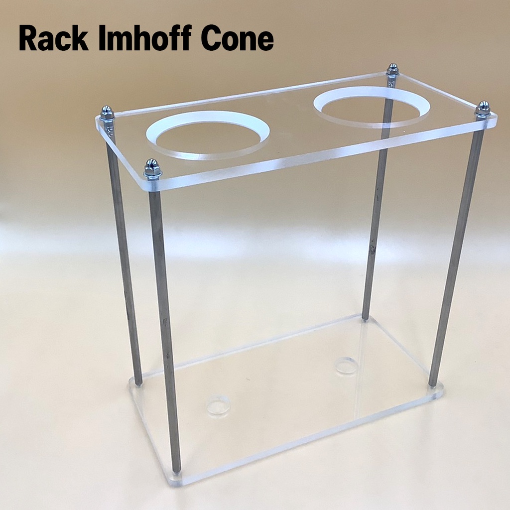 Rack Imhoff Cone ที่ตั้งอะคริลิค เสาแสตนเลส | Shopee Thailand